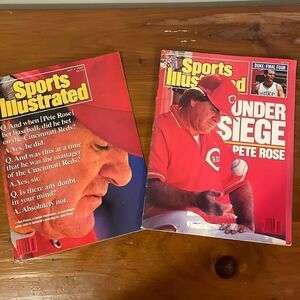 Vintage Sports Illustrated Pete Rose Issues